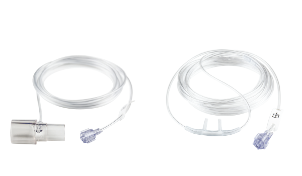 Sampling Lines for Capnography and Gas Monitoring with Third-party Monitors